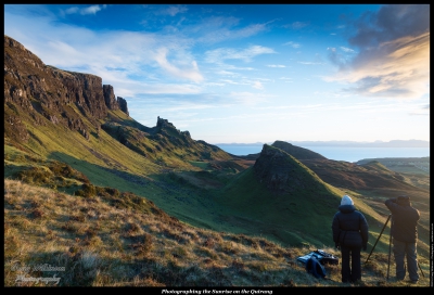 Photographing the Sunrise on the Quirang