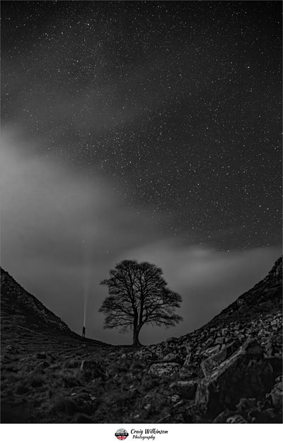Me at the Sycamore Gap, Feb 10th 2019