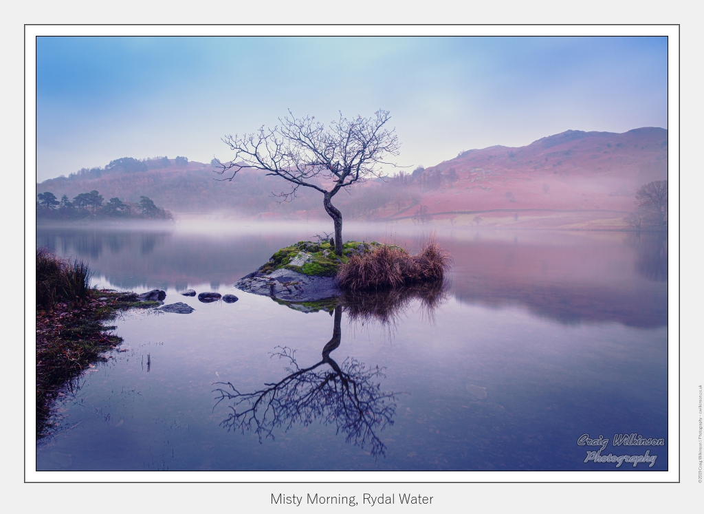Misty Morning, Rydal Water