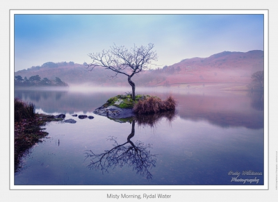 Misty Morning, Rydal Water