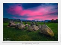 Sunset at Castlerigg Stone Circle