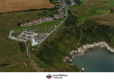 Flamborough Lighthouse - Drone