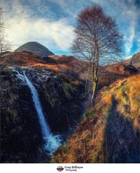 Waterfall in Glencoe