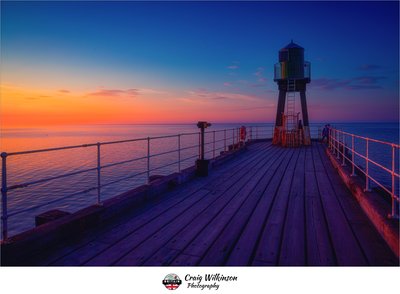 Sunset - Whitby Pier