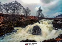 Etive Mor Waterfall