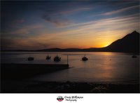 Sunset, Elgol Harbour