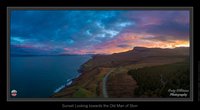 Sunset Looking towards the Old Man of Storr