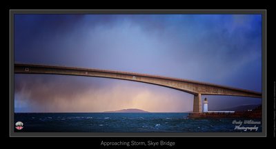 Approaching Storm, Skye Bridge