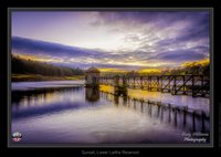 Sunset, Lower Laithe Reservoir