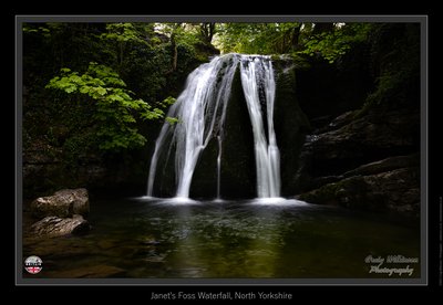 Janet's Foss Waterfall, North Yorkshire