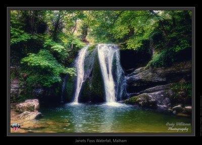 Janets Foss Waterfall, Malham